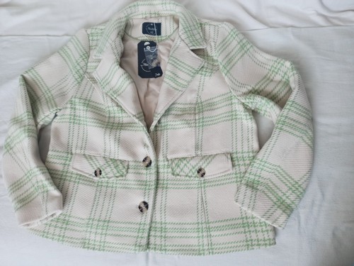 Moderne kurzjacke cremeweiß - moderne, kurzjacke,