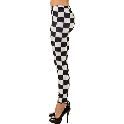 Karierte leggins für frauen - leggins,