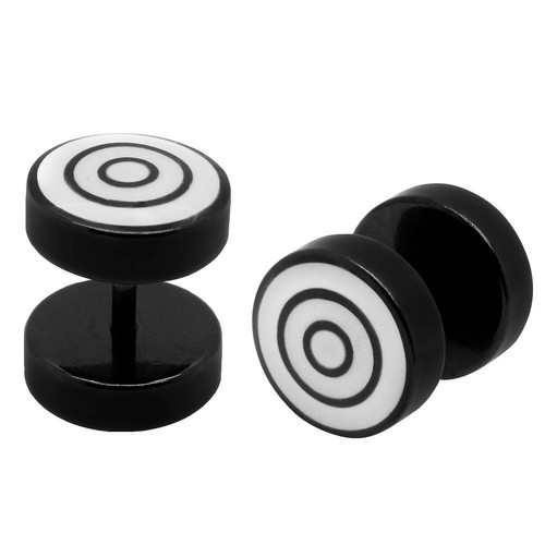 Ein paar fakeplugs - paar, schwarz