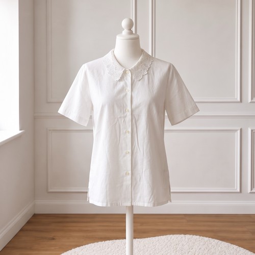 Damen bluse s - s, weiß