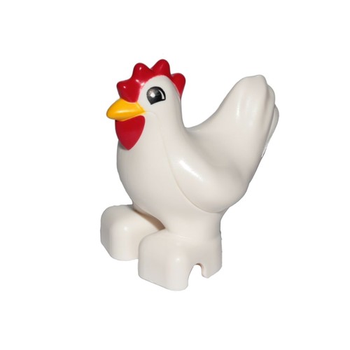 Lego weiß duplo - duplo, chicken,
