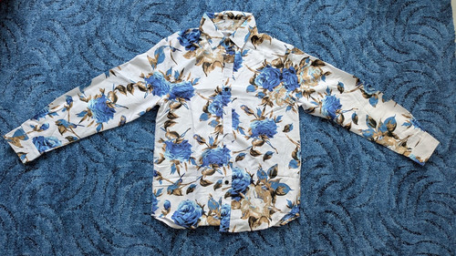 Weißes langarm polyester hemd - weißes,