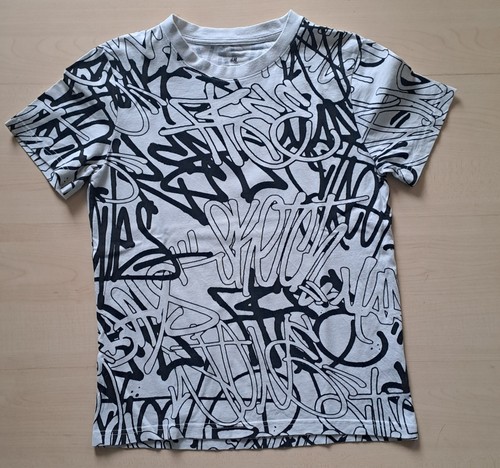 Shirt 145 152 schwarz - h&m,