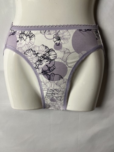Slip weiß mit lila muster - weiß, von