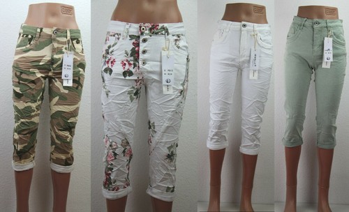 Jewelly denim capri - jewelly, camoflague