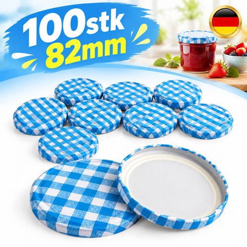 Weißblech schraubdeckel 100 - weißblech,