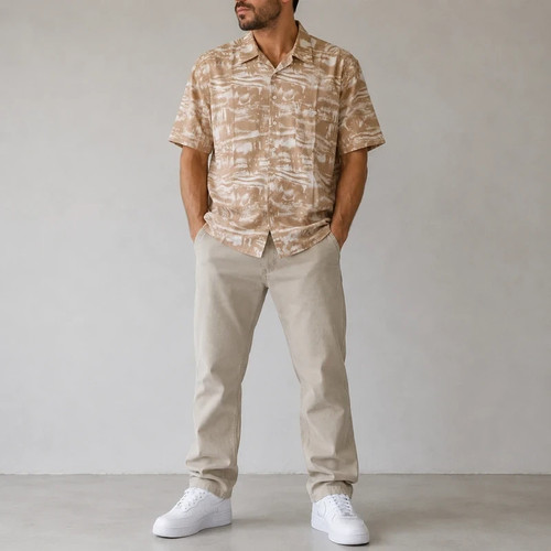 Ken baker herren - herren, kurzarmhemd