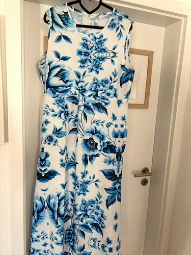 Damen maxikleid lang - maxikleid, ärmellos