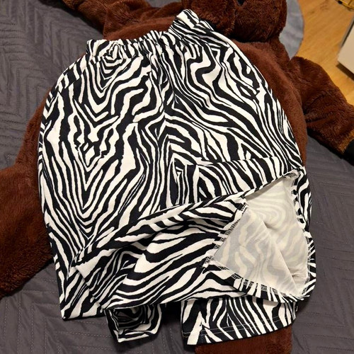 Shein damen hose zebra - damen, zebra-muster
