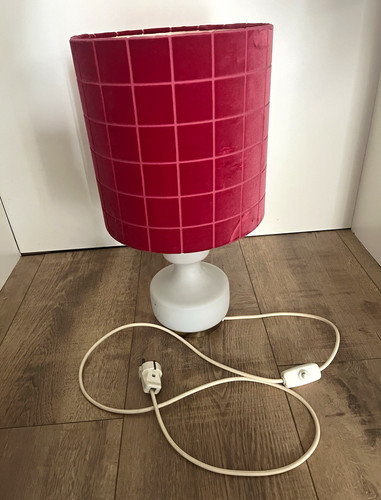 Tischlampe karomuster - tischlampe,